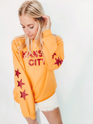 Kansas City Star Sequin Sweatshirt