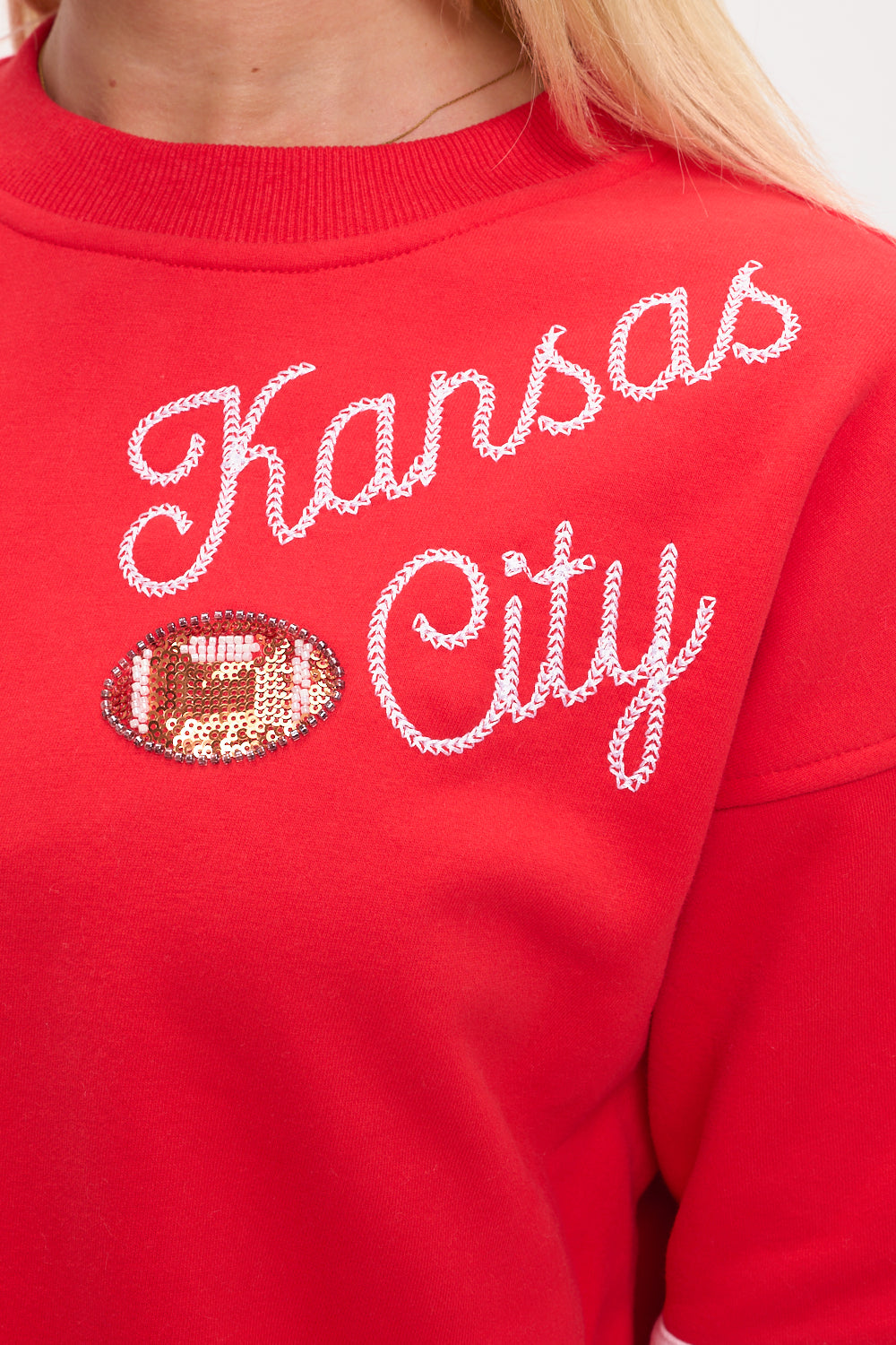 Varsity Kansas City Football Sweatshirt