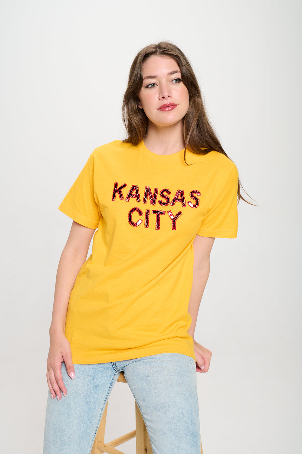 Kansas City Sequin Tee