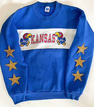 Vintage Kansas Jayhawks Star Sweatshirt