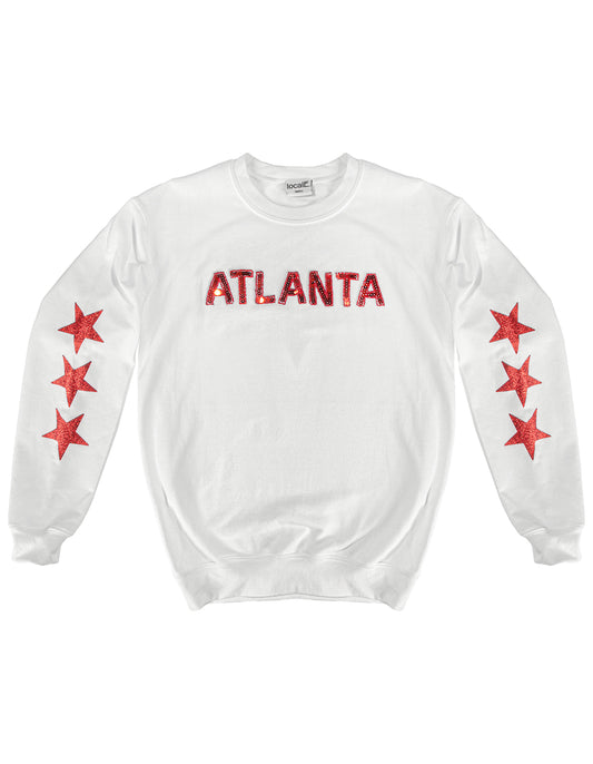 Atlanta Sequin Star Sweatshirt