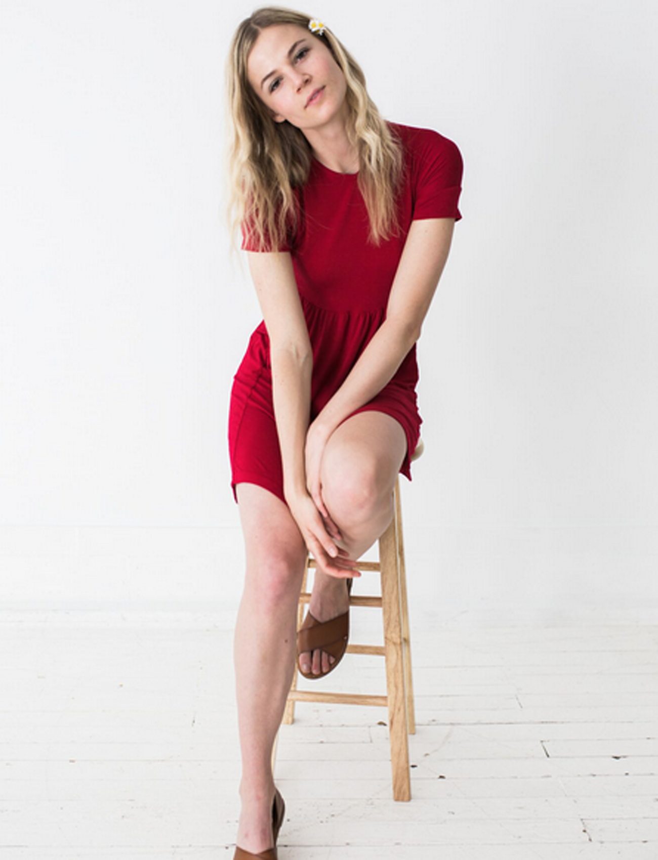 Frances Dress in Red