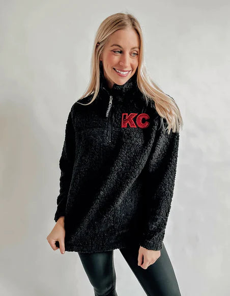 KC Sequin Sherpa