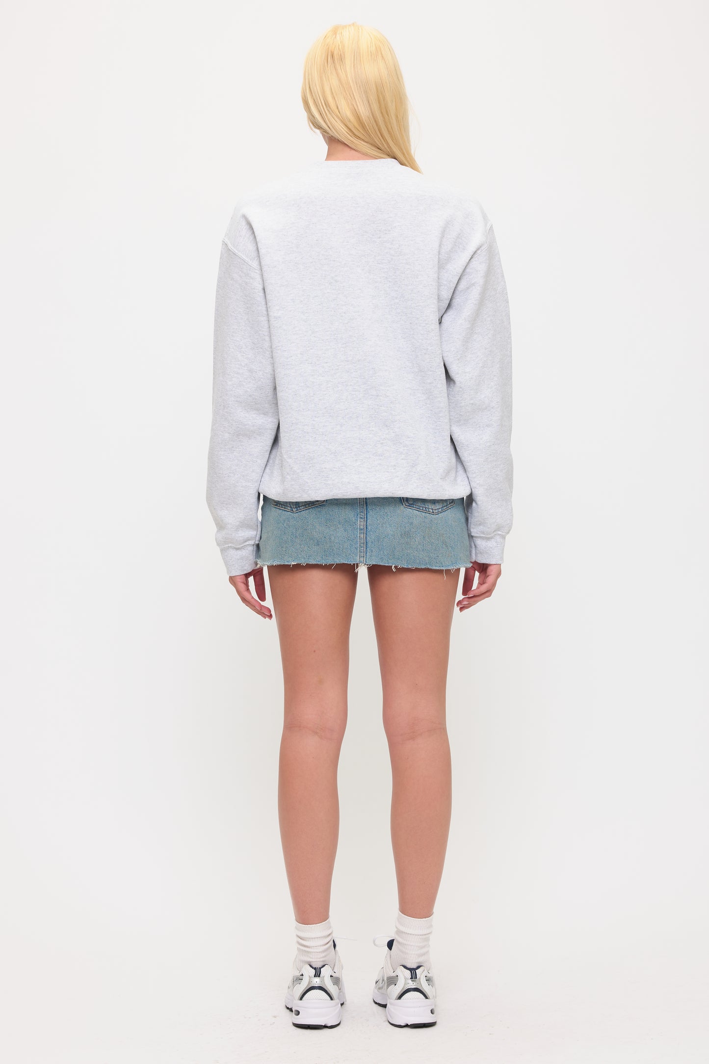 New York Sequin Sweatshirt - Gray