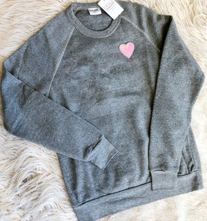 Sequin Heart Sweatshirt