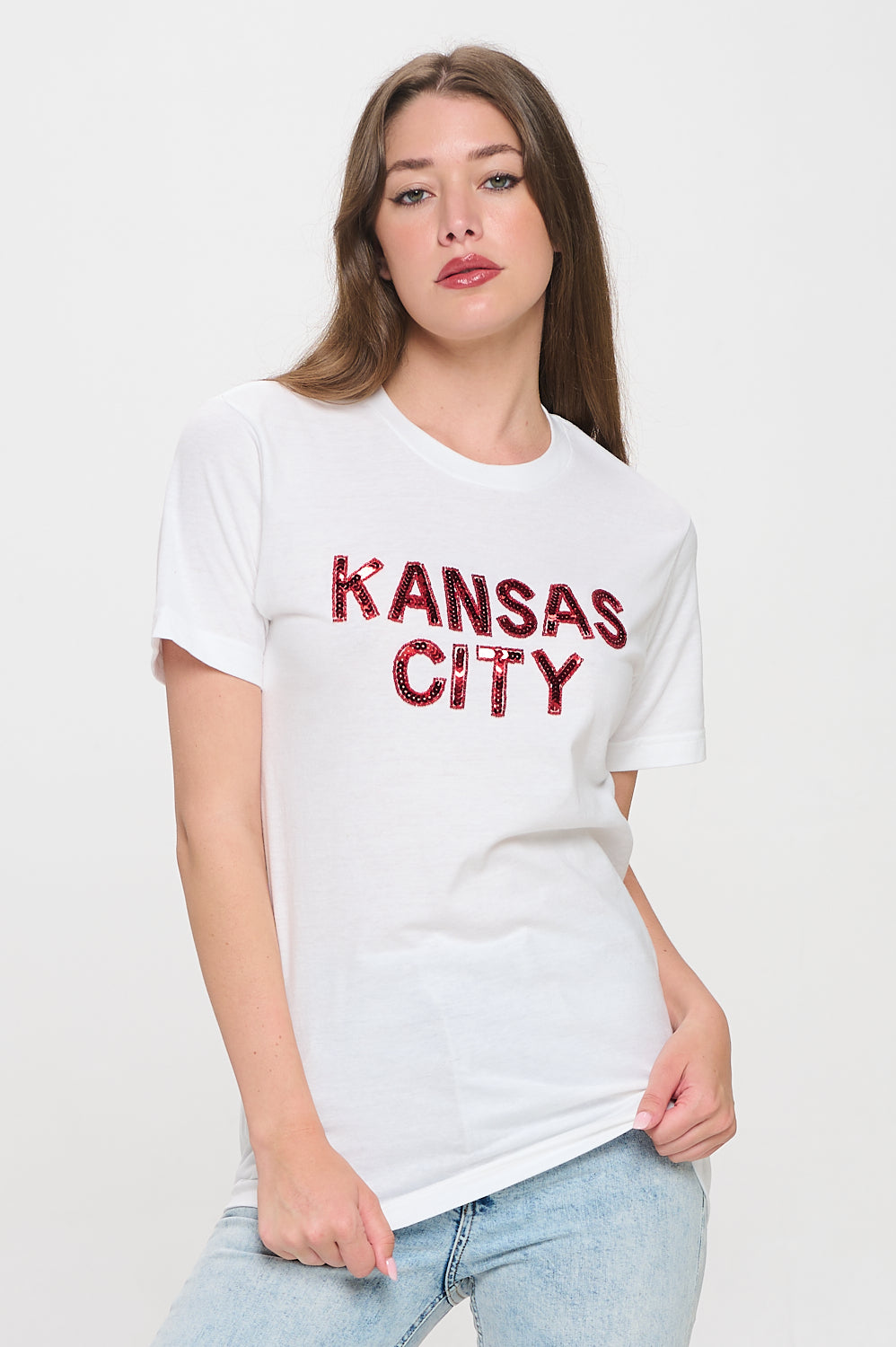 Kansas City Sequin Tee