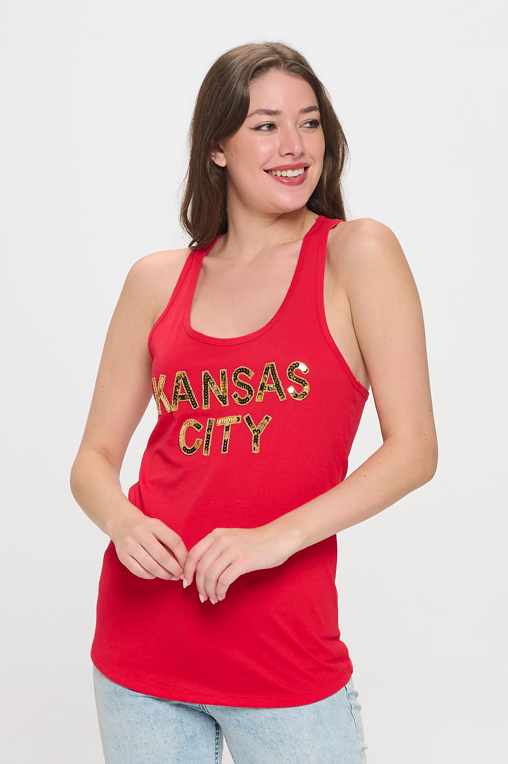 Kansas City Sequin Tank