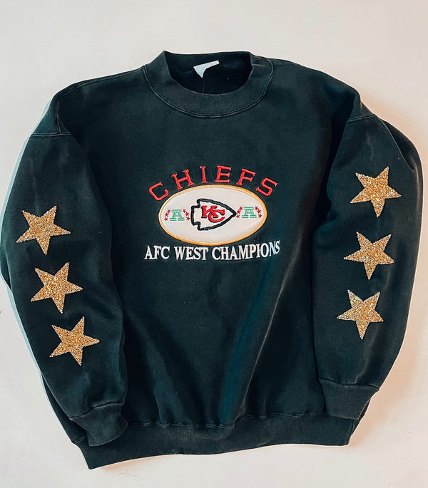 Vintage AFC Chiefs Star Sweatshirt