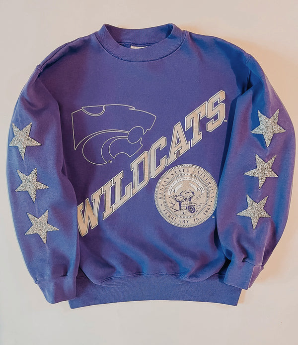 Vintage Wildcats Star Sweatshirt