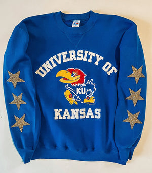 Vintage Jayhawks Star Sweatshirt