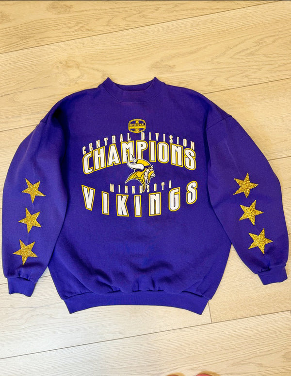 Vintage Minnesota Vikings Star Sweatshirt