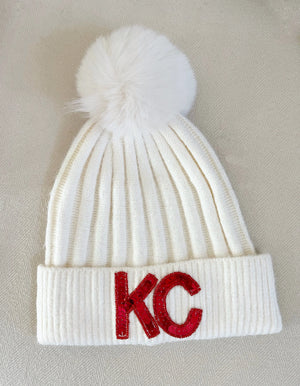 Kids KC Sequin Beanie