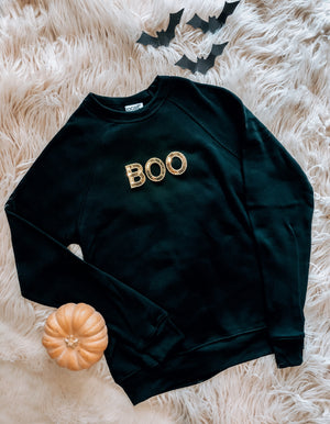 Boo Sequin Sweatshirt