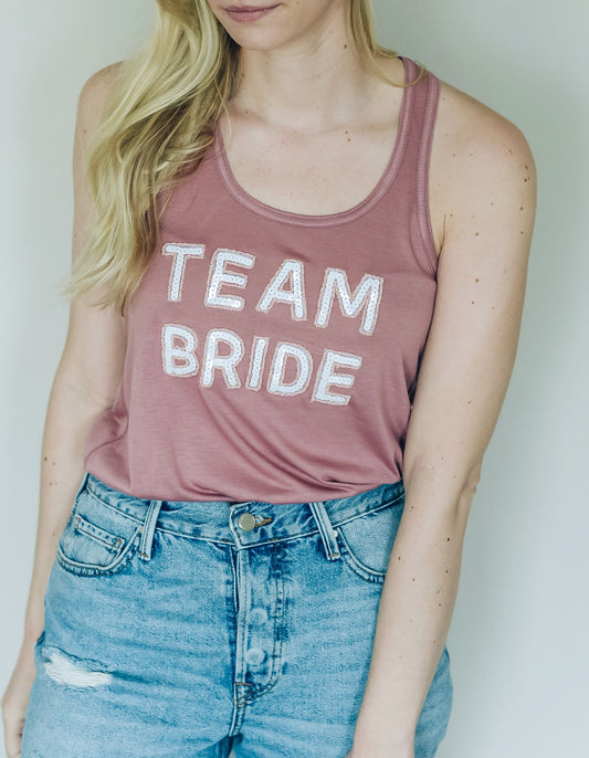 Team Bride Tank - Mauve