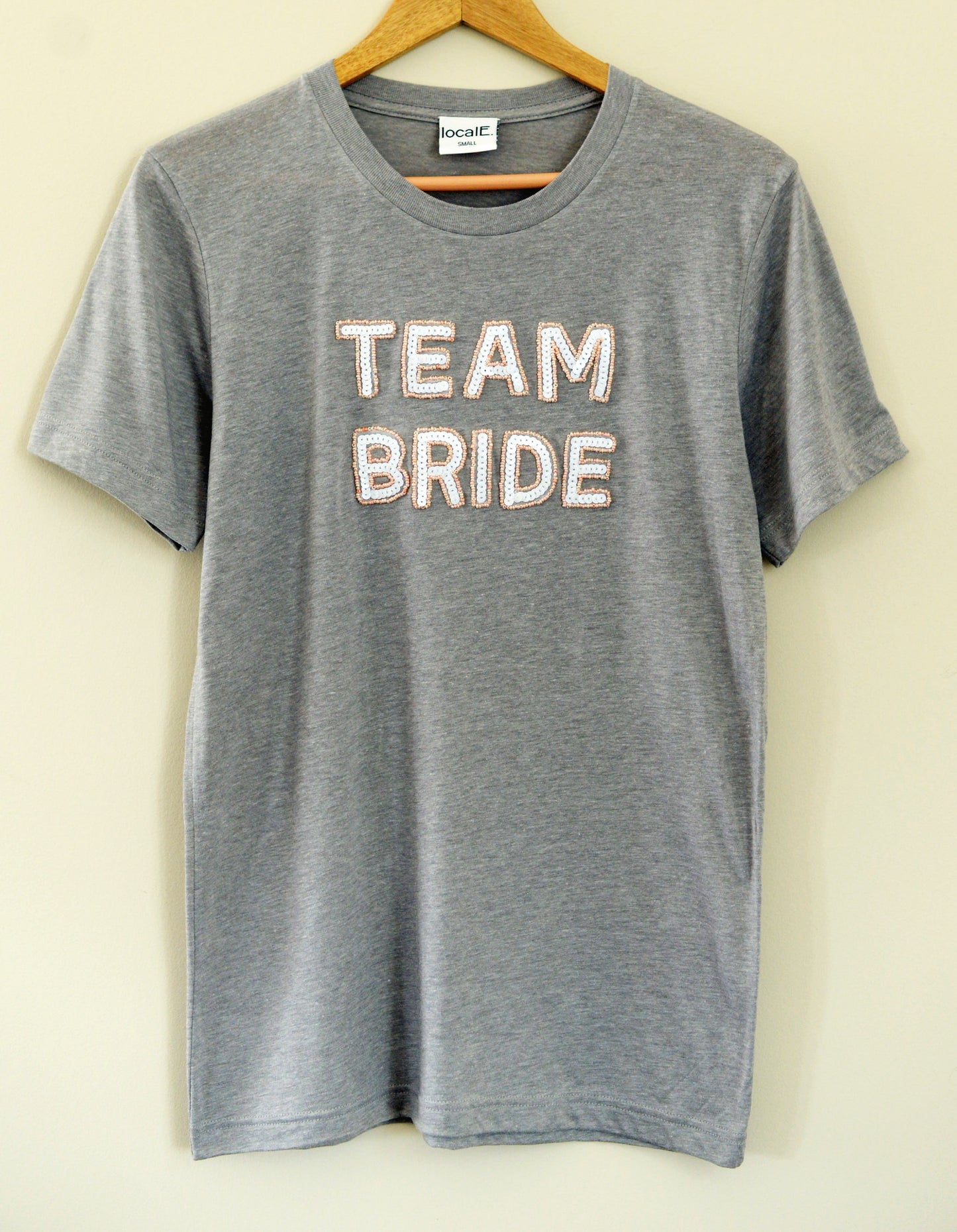 Team Bride T-Shirt - Gray