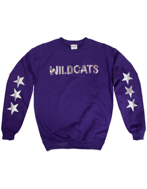 Wildcats Sequin Star Sweatshirt