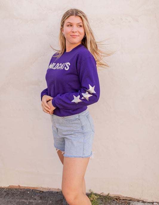 Wildcats Sequin Star Sweatshirt