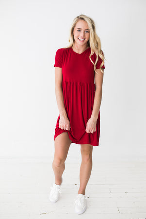Frances Dress in Red