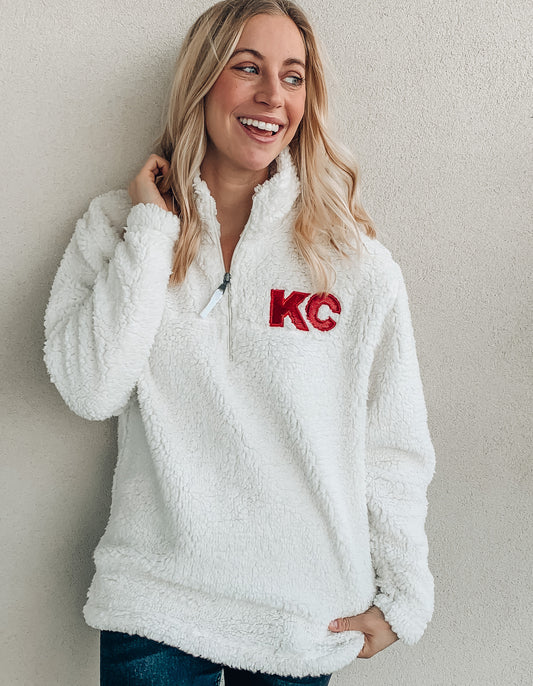 KC Sequin Sherpa